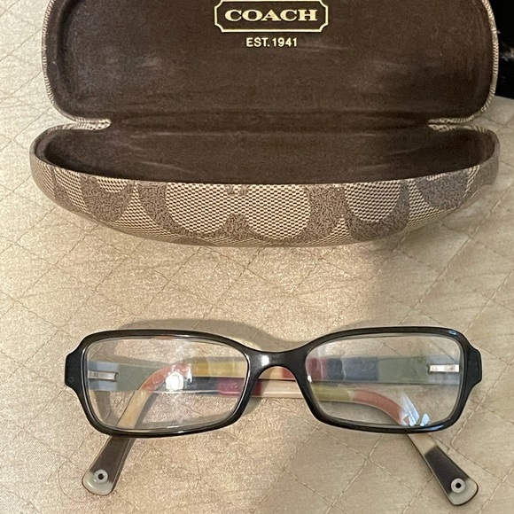 Coach eyeglasses and Case - Picture 2 of 6
